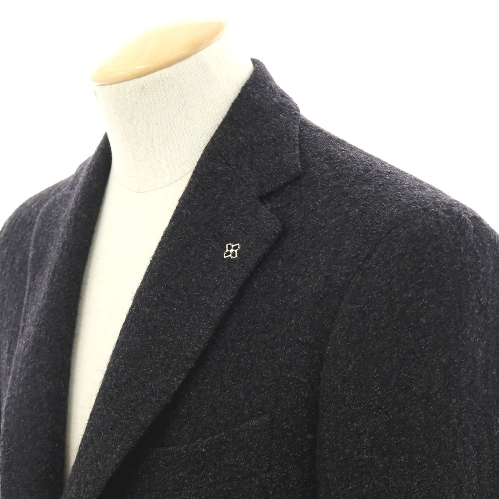 【中古】タリアトーレ TAGLIATORE ウールセルロース 2B テーラードジャケット チャコールグレー【 サイズ44 】【 状態ランクB 】【 メンズ 】 [APD]