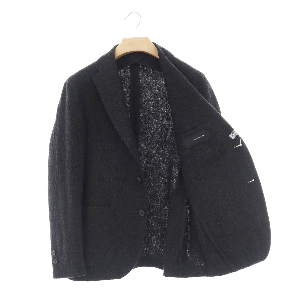 【中古】タリアトーレ TAGLIATORE ウールセルロース 2B テーラードジャケット チャコールグレー【 サイズ44 】【 状態ランクB 】【 メンズ 】 [APD]