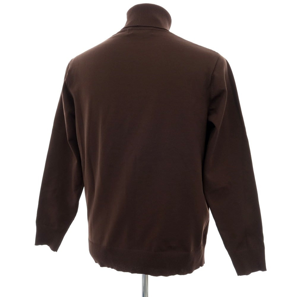 【中古】グリーンレーベルリラクシング green label relaxing ポリエステル タートルネックニット ブラウン【 S 】【 状態ランクB 】【 メンズ 】