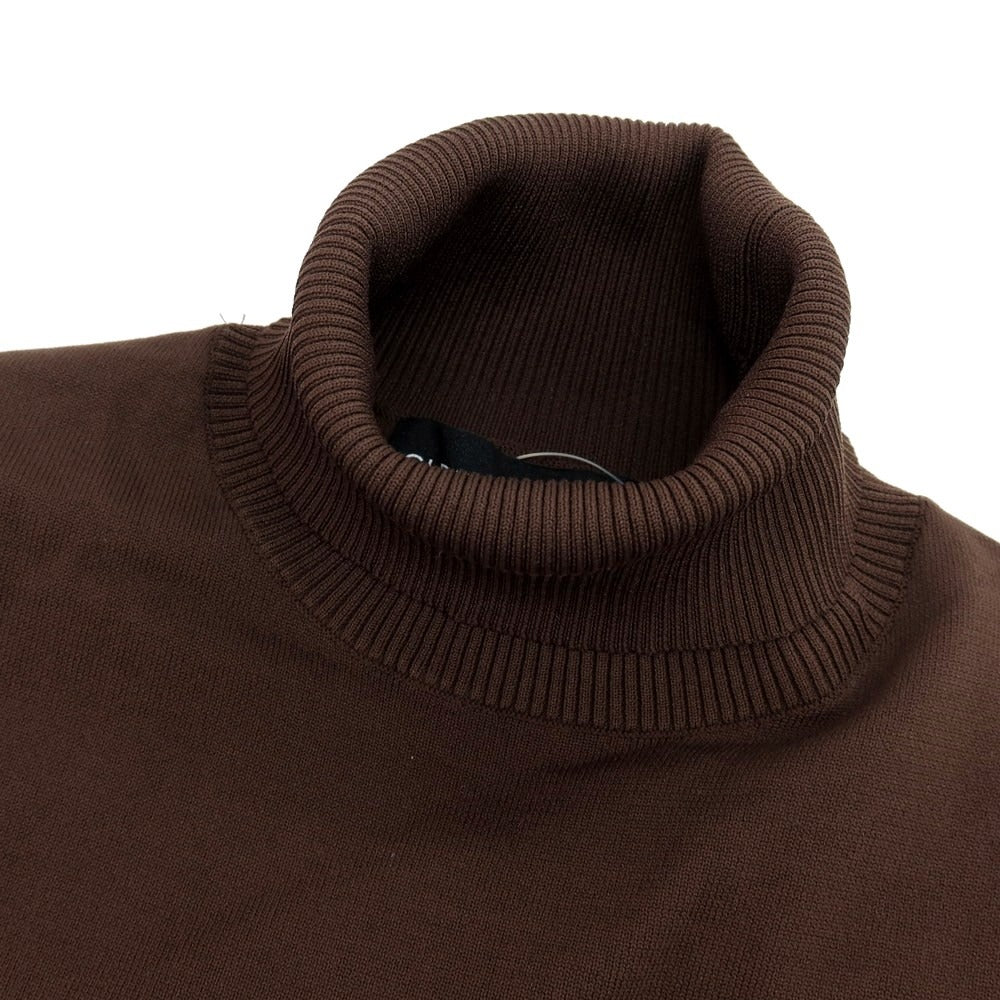 【中古】グリーンレーベルリラクシング green label relaxing ポリエステル タートルネックニット ブラウン【 S 】【 状態ランクB 】【 メンズ 】