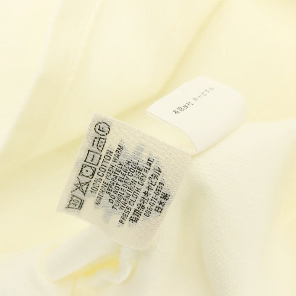 【中古】キャピタル KAPITAL ドライ鹿の子 コットン 半袖ポロシャツ クリーム【サイズ2】【 状態ランクB 】【 メンズ 】