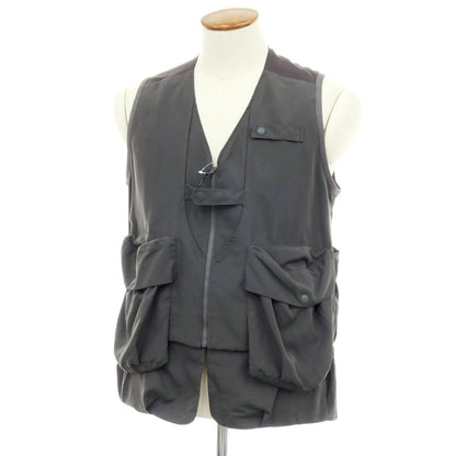 【中古】スノーピーク snowpeak ポリエステル インセクトシールド メッシュベスト グレー【サイズM】【 状態ランクB 】【 メンズ 】