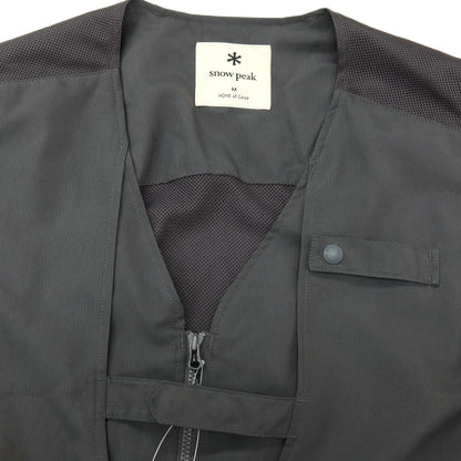 【中古】スノーピーク snowpeak ポリエステル インセクトシールド メッシュベスト グレー【サイズM】【 状態ランクB 】【 メンズ 】
