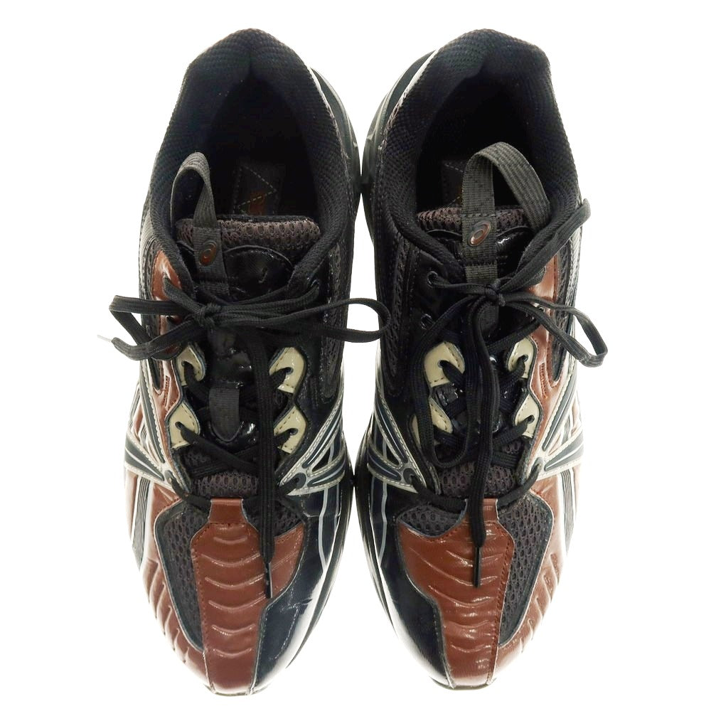 【中古】キココスタディノフ KIKO KOSTADINOV × asics HN2-S PROTOBLAST スニーカー ブラウンxグレー【 26.5cm 】【 状態ランクB 】【 メンズ 】