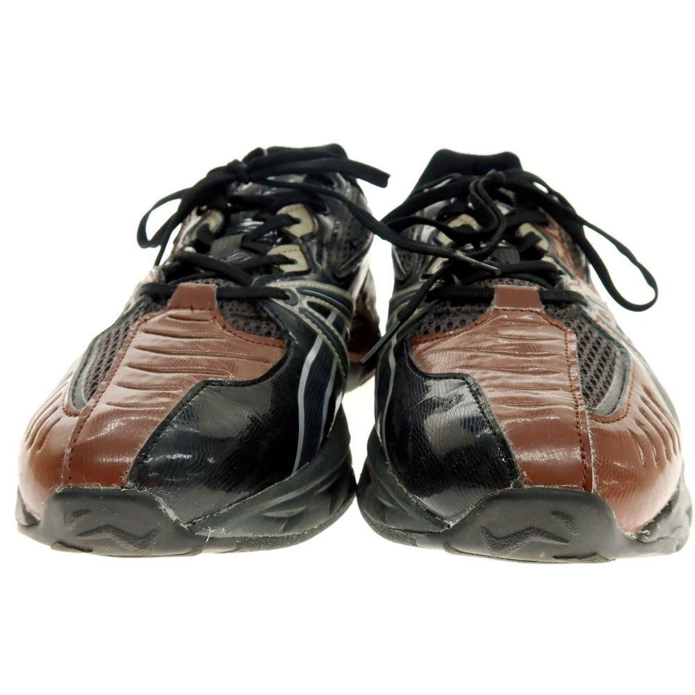 【中古】キココスタディノフ KIKO KOSTADINOV × asics HN2-S PROTOBLAST スニーカー ブラウンxグレー【サイズ26.5cm】【 状態ランクB 】【 メンズ 】[CPD]