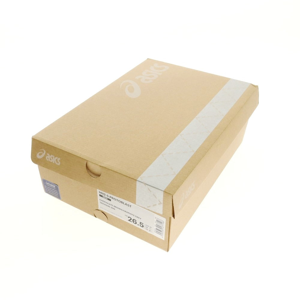 【中古】キココスタディノフ KIKO KOSTADINOV × asics HN2-S PROTOBLAST スニーカー ブラウンxグレー【サイズ26.5cm】【 状態ランクB 】【 メンズ 】[CPD]