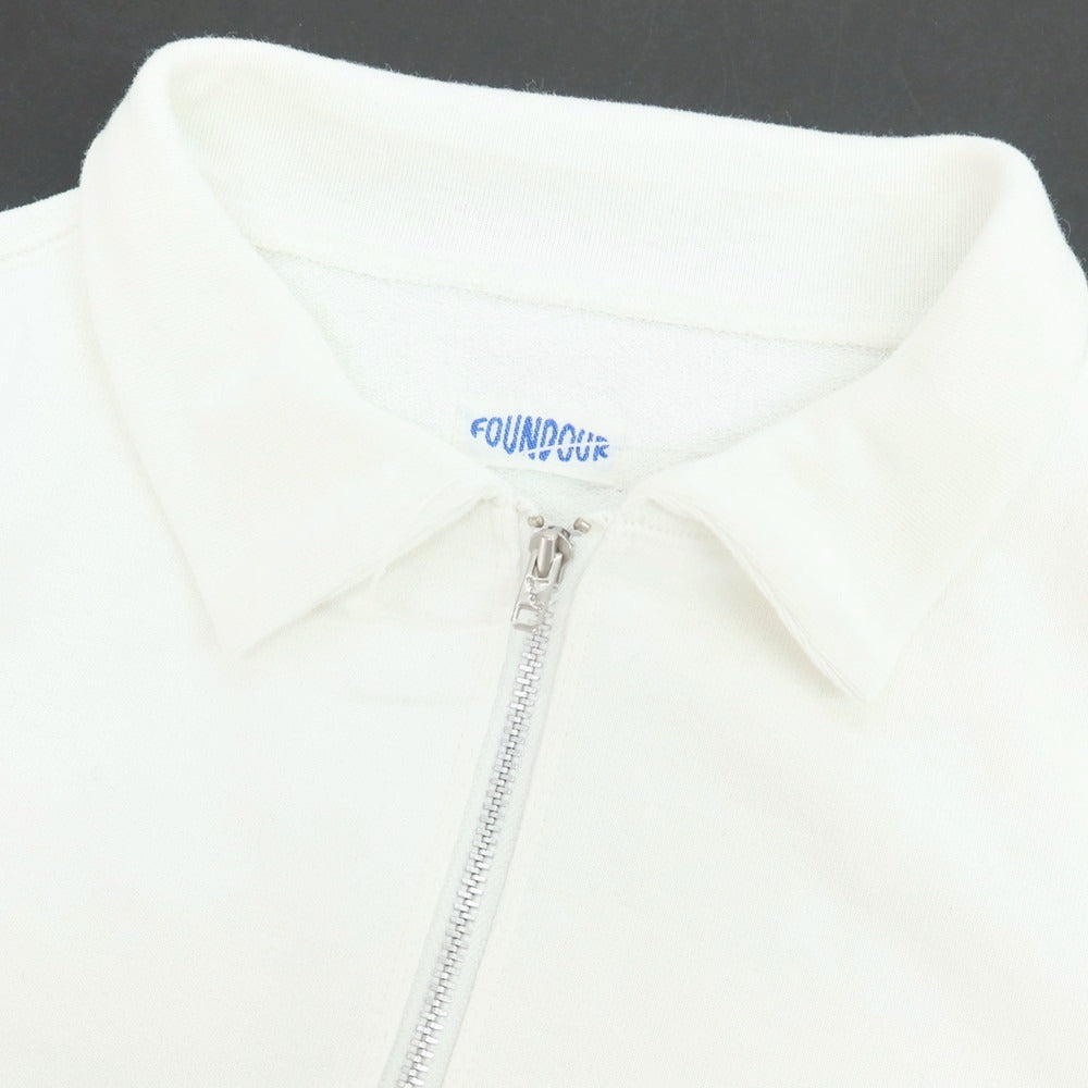 【中古】ファウンダ FOUNDOUR 2025年秋冬 スウェット ホワイト【 3 】【 状態ランクB 】【 メンズ 】