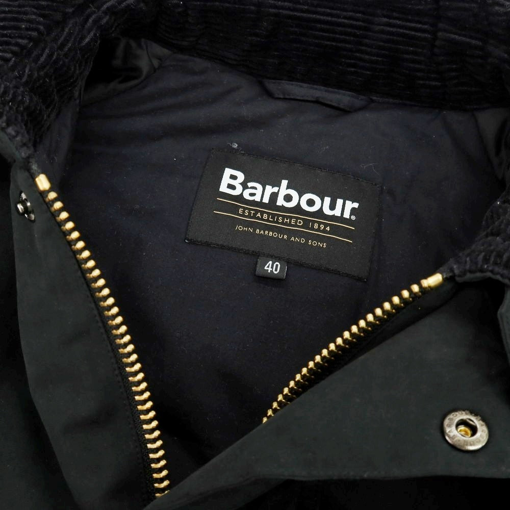 【中古】バブアー Barbour BEAUFORT 中綿フィールドジャケット ブラック【 40 】【 状態ランクA 】【 メンズ 】