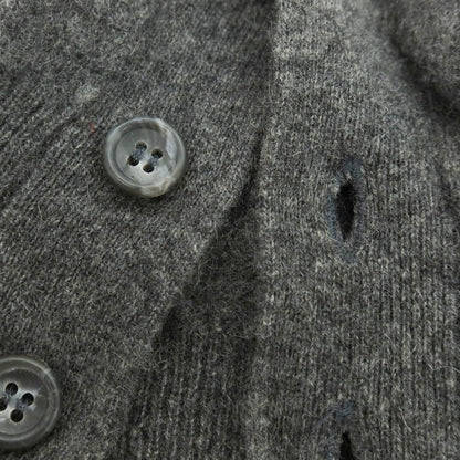 【中古】コルシーニ corsini ハイゲージカシミヤ ニットベスト カーディガン グレー【 L 】【 状態ランクC 】【 メンズ 】