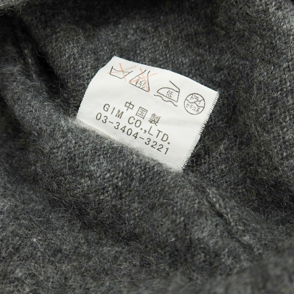 【中古】コルシーニ corsini ハイゲージカシミヤ ニットベスト カーディガン グレー【 L 】【 状態ランクC 】【 メンズ 】