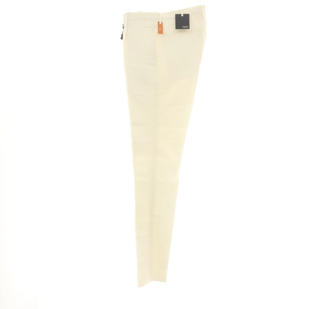 【中古】インコテックス INCOTEX ウール カジュアルスラックスパンツ アイボリー【サイズ48】【 状態ランクD 】【 メンズ 】