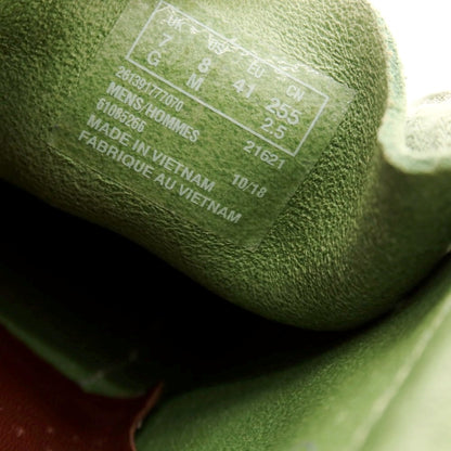 【中古】クラークス Clarks スエード ワラビーシューズ ライトグリーン【 UK7 】【 状態ランクB 】【 メンズ 】