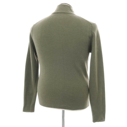 【中古】シーピーカンパニー C.P.Company ウールアクリル ジップアップ カーディガン オリーブ【 50 】【 状態ランクC 】【 メンズ 】