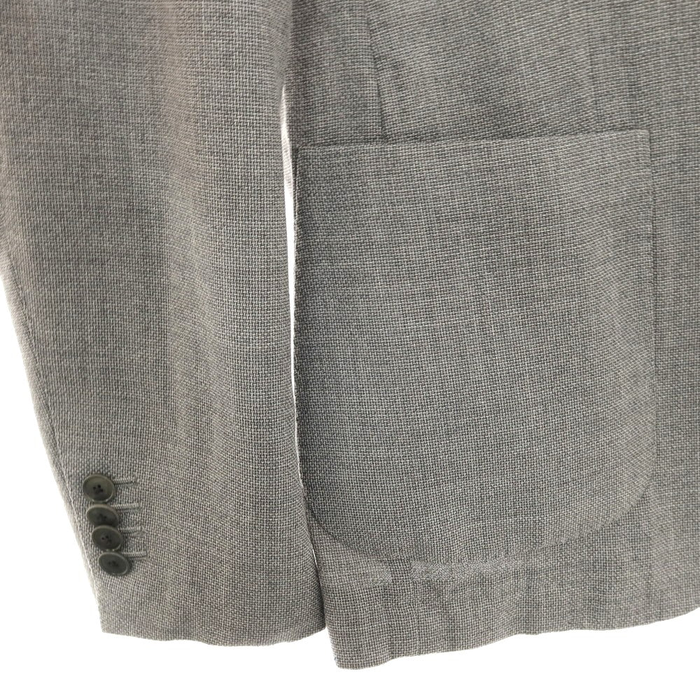 【中古】サルトリア ラトーレ SARTORIA LATORRE ウール 2B テーラードジャケット グレー【サイズ48】【 状態ランクC 】【 メンズ 】