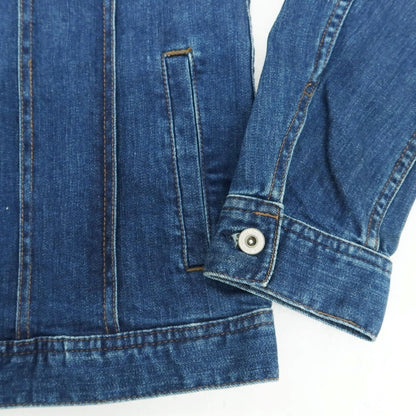 【中古】ナノユニバース nano universe ストレッチ デニムジャケット ジージャン ネイビー【 M 】【 状態ランクC 】【 メンズ 】