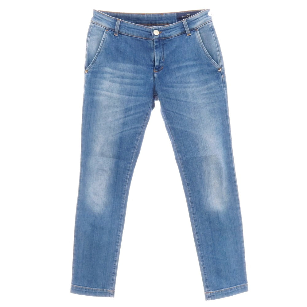 【中古】アントレアミ ENTRE AMIS ストレッチ コットン デニムパンツ ジーンズ ブルー【 30 】【 状態ランクC 】【 メンズ 】