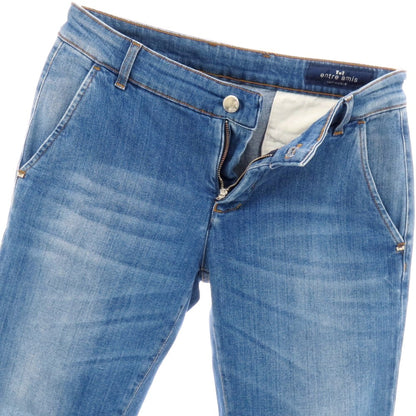 【中古】アントレアミ ENTRE AMIS ストレッチ コットン デニムパンツ ジーンズ ブルー【 30 】【 状態ランクC 】【 メンズ 】