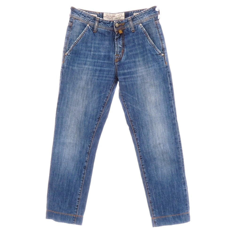 【中古】ヤコブコーエン JACOB COHEN PW606 NEW コットン デニムパンツ ジーンズ ブルー【 31 】【 状態ランクC 】【 メンズ 】