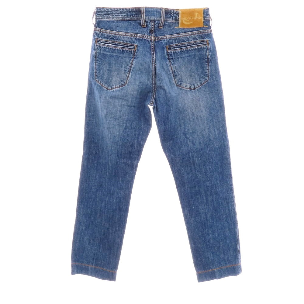 【中古】ヤコブコーエン JACOB COHEN PW606 NEW コットン デニムパンツ ジーンズ ブルー【 31 】【 状態ランクC 】【 メンズ 】