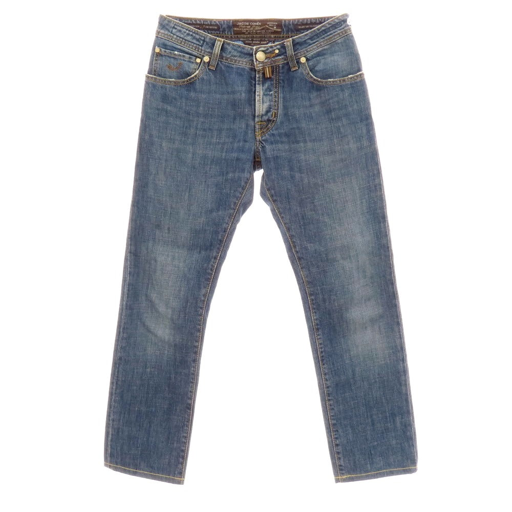 【中古】ヤコブコーエン JACOB COHEN J622 コットン デニムパンツ ジーンズ ブルー【 30 】【 状態ランクC 】【 メンズ 】