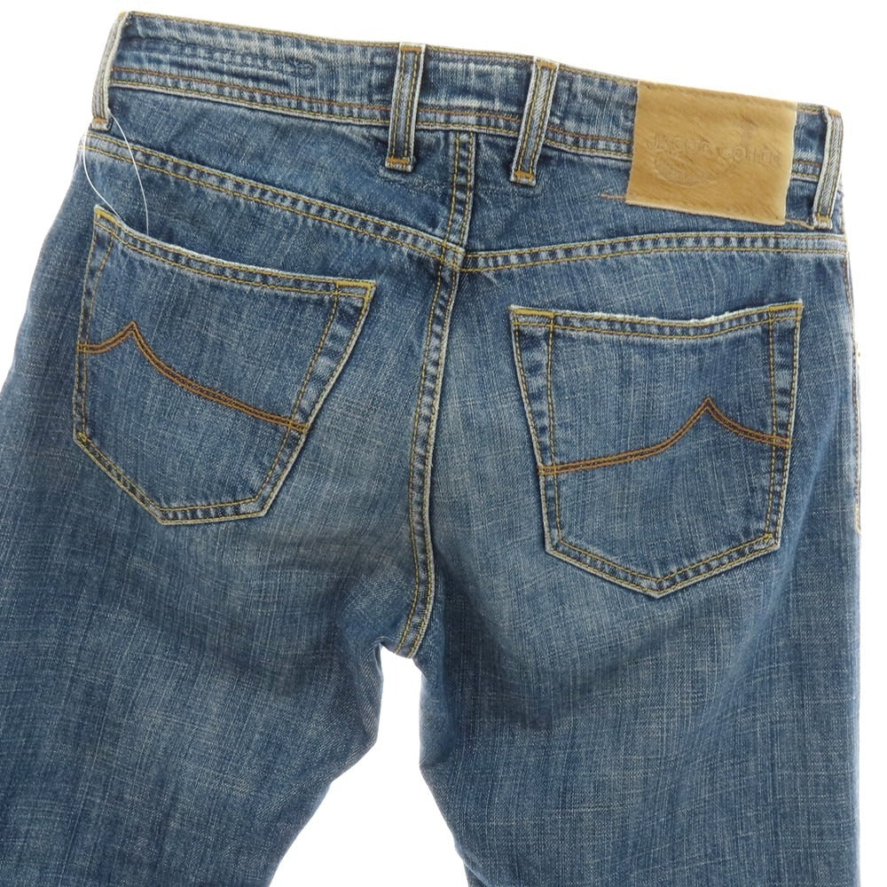 【中古】ヤコブコーエン JACOB COHEN J622 コットン デニムパンツ ジーンズ ブルー【 30 】【 状態ランクC 】【 メンズ 】