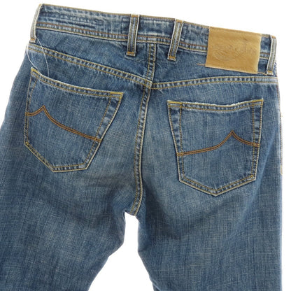【中古】ヤコブコーエン JACOB COHEN J622 コットン デニムパンツ ジーンズ ブルー【 30 】【 状態ランクC 】【 メンズ 】