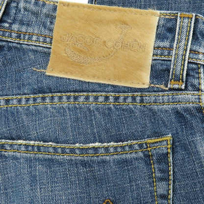 【中古】ヤコブコーエン JACOB COHEN J622 コットン デニムパンツ ジーンズ ブルー【 30 】【 状態ランクC 】【 メンズ 】