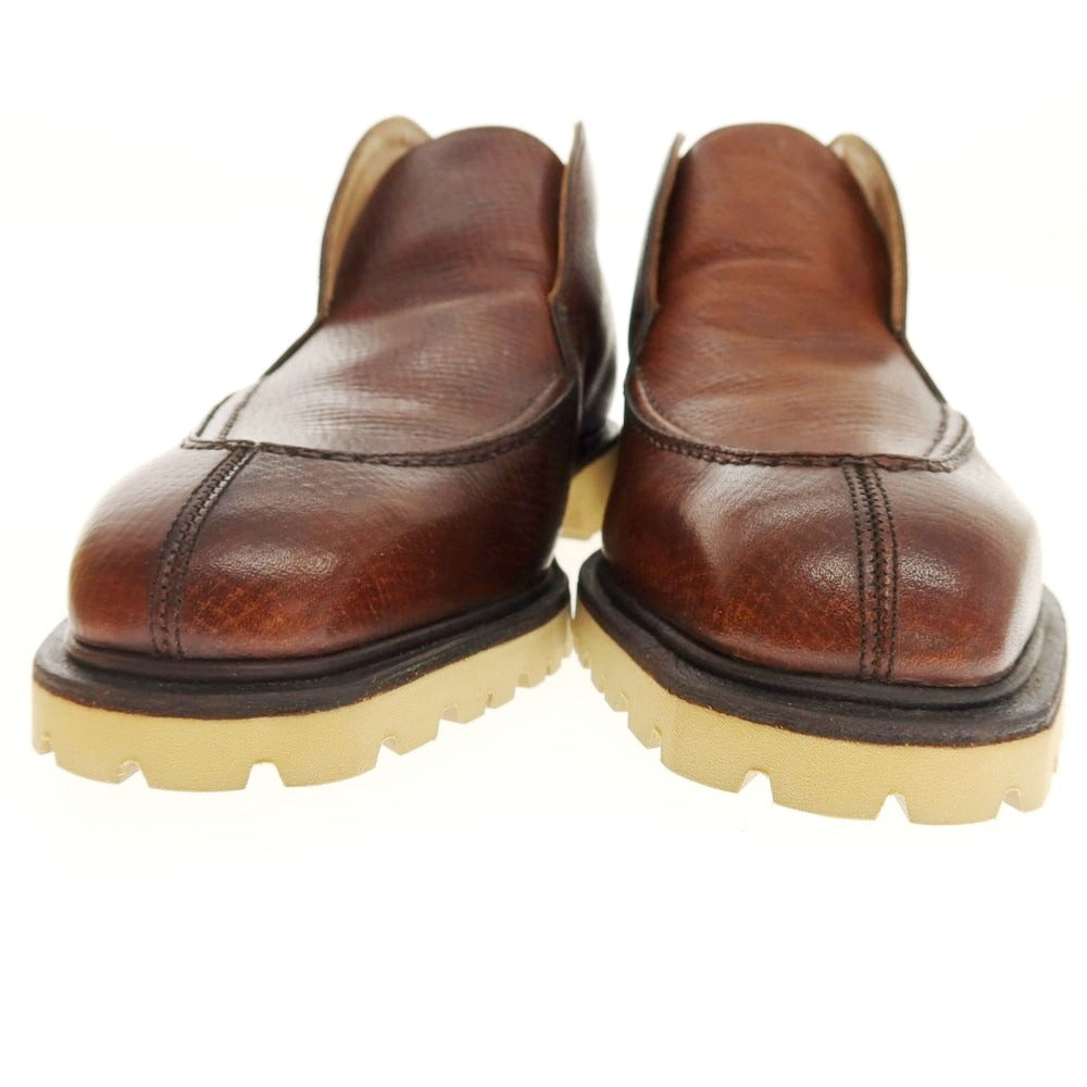 【中古】ラ テッラ LA TERRA スリッポンブーツ ブラウン【 39 】【 状態ランクA 】【 メンズ 】