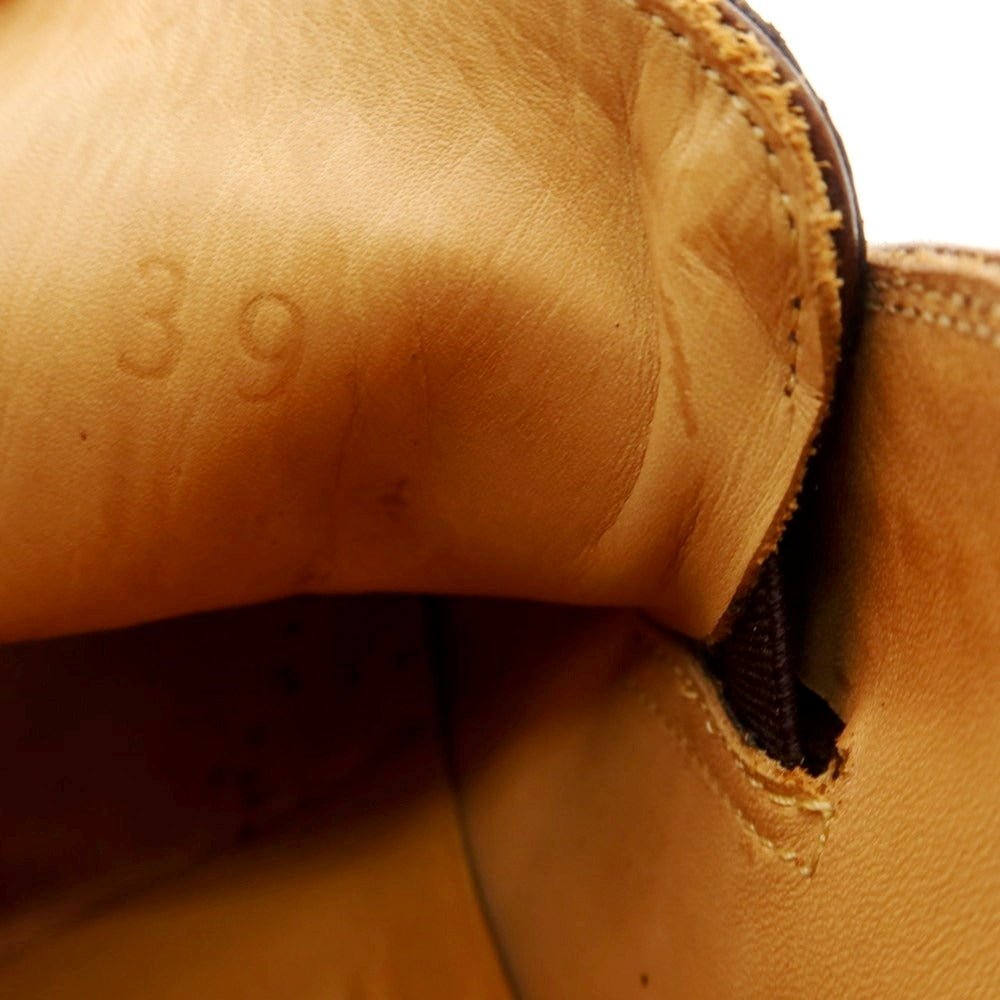 【中古】ラ テッラ LA TERRA スリッポンブーツ ブラウン【 39 】【 状態ランクA 】【 メンズ 】