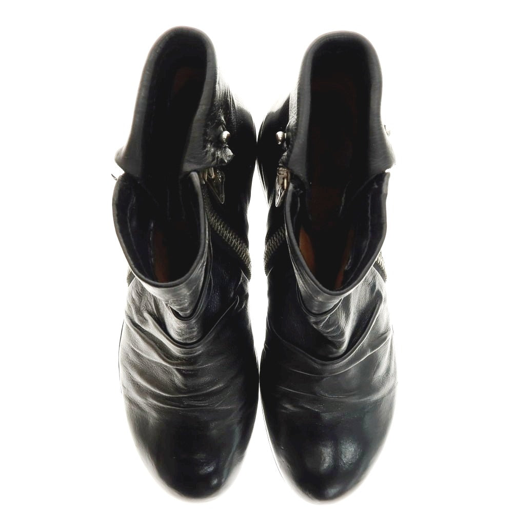 【中古】エアーステップ98 A.S.98 サイドジップ ブーツ ブラック【 40 】【 状態ランクA 】【 メンズ 】