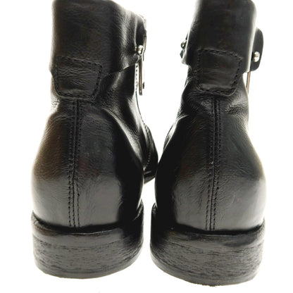 【中古】エアーステップ98 A.S.98 サイドジップ ブーツ ブラック【 40 】【 状態ランクA 】【 メンズ 】