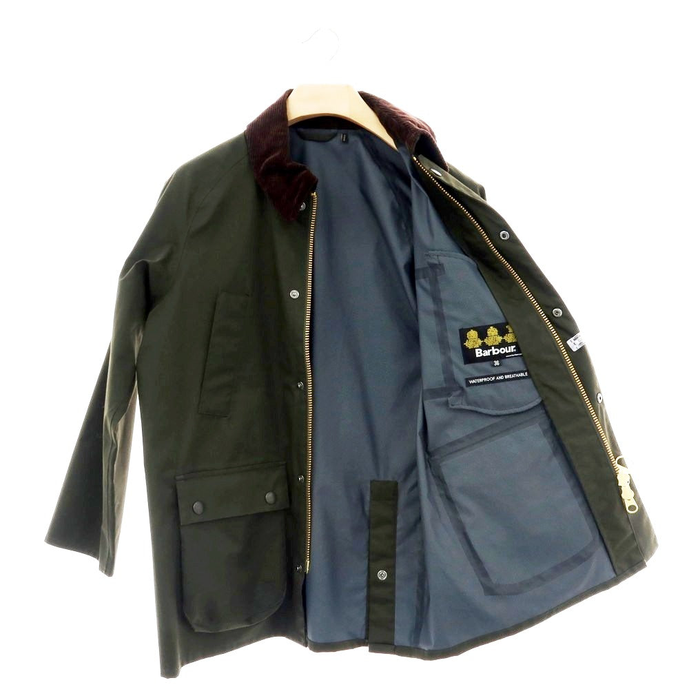 【中古】バブアー Barbour コットンポリエステル ビデイルジャケット オリーブ【 36 】【 状態ランクB 】【 メンズ 】