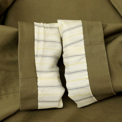 【中古】ビームスプラス BEAMS PLUS コットン 3B カジュアルジャケット オリーブグリーン【サイズS】【 状態ランクC 】【 メンズ 】