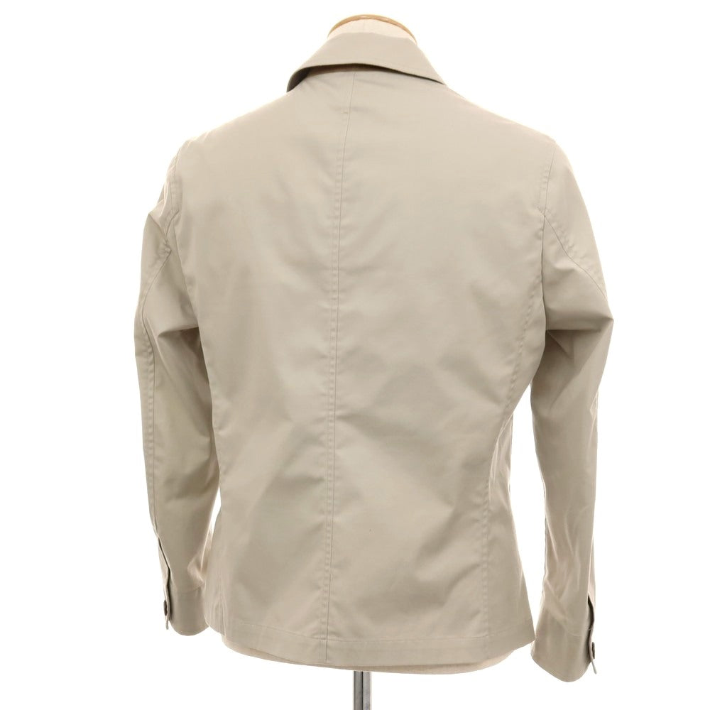 【中古】シップス SHIPS ストレッチ ポリエステルコットン ライトカバージャケット ライトグレー【サイズS】【 状態ランクC 】【 メンズ 】