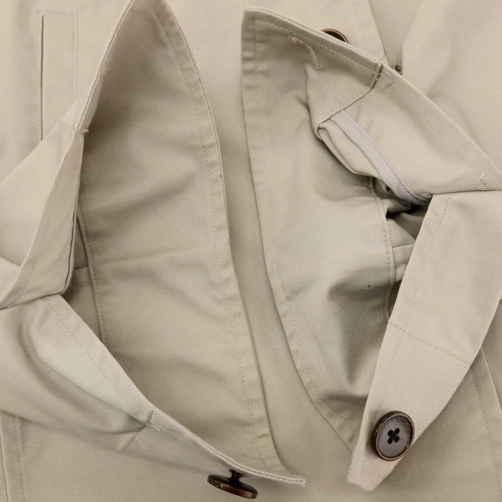 【中古】シップス SHIPS ストレッチ ポリエステルコットン ライトカバージャケット ライトグレー【サイズS】【 状態ランクC 】【 メンズ 】