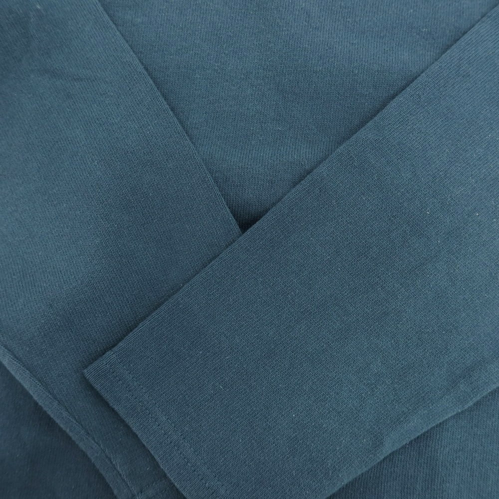 【中古】セントジェームス SAINT JAMES コットン バスクシャツ ブルーグリーン系【 3 】【 状態ランクC 】【 メンズ 】