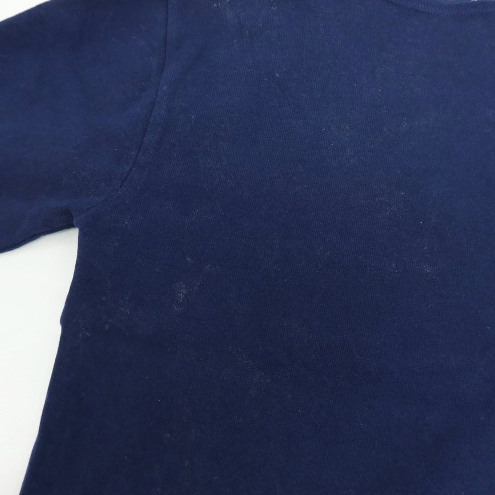 【中古】セントジェームス SAINT JAMES コットン バスクシャツ ネイビー【 4 】【 状態ランクC 】【 メンズ 】