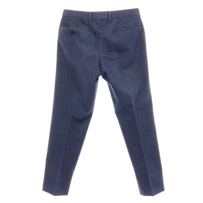 【中古】グリーンレーベルリラクシング green label relaxing コットン カジュアルスラックスパンツ ネイビー【サイズS】【 状態ランクB 】【 メンズ 】