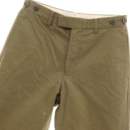 【中古】ビームスプラス BEAMS PLUS コットン カジュアルスラックスパンツ カーキ【サイズS】【 状態ランクC 】【 メンズ 】