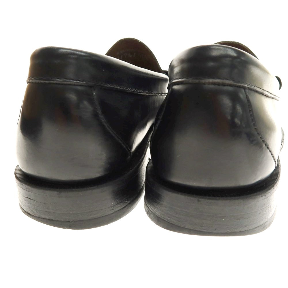 【中古】ジーエイチバス G.H.BASS&amp;CO. WEEJUNS ペニーローファー ブラック【 UK6 1/2 】【 状態ランクC 】【 メンズ 】