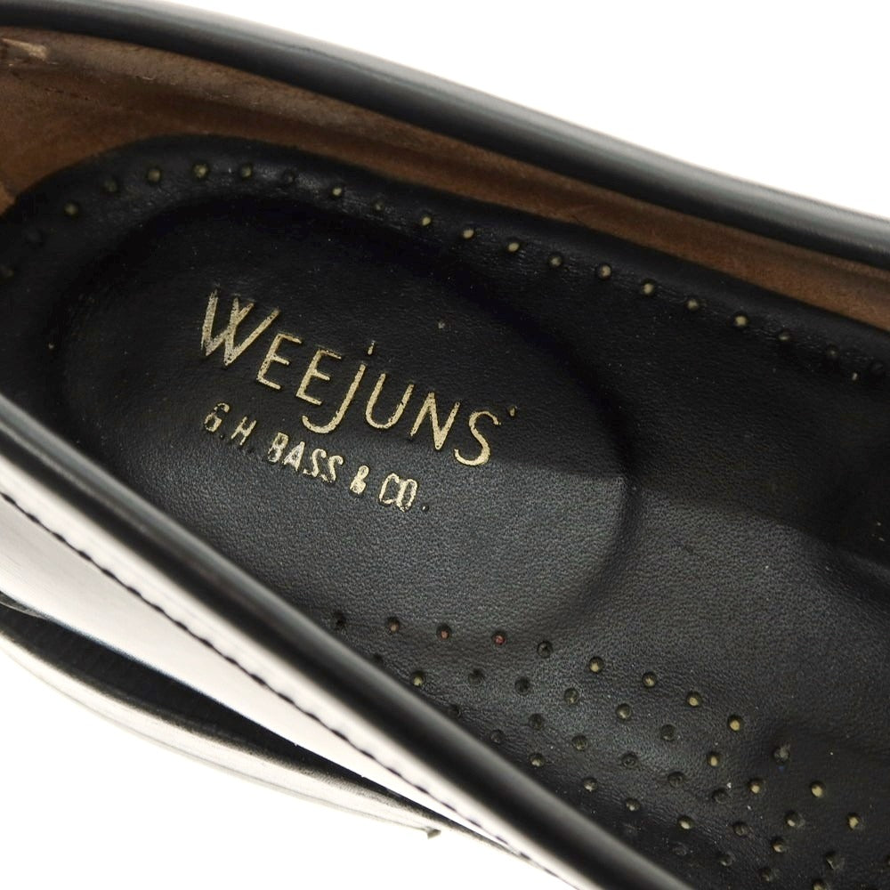 【中古】ジーエイチバス G.H.BASS&amp;CO. WEEJUNS ペニーローファー ブラック【 UK6 1/2 】【 状態ランクC 】【 メンズ 】