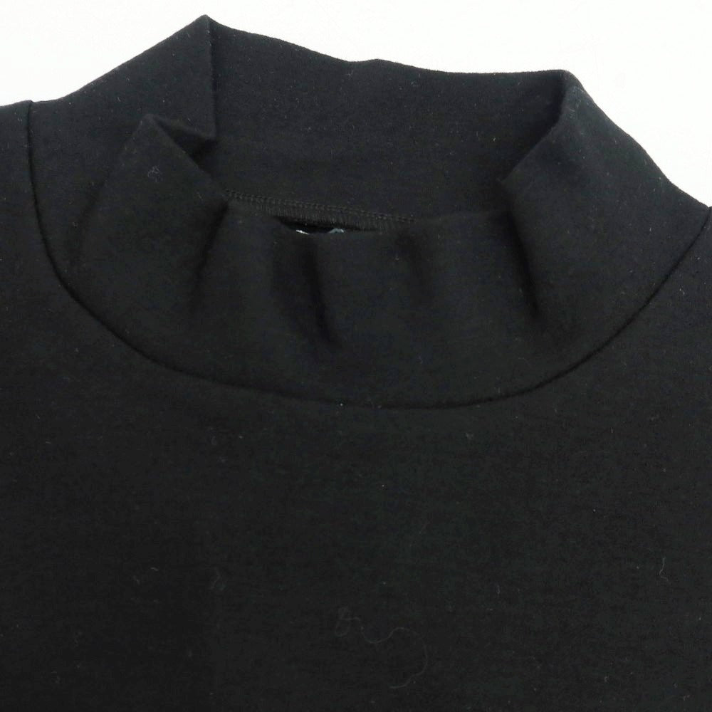 【中古】ボンフィル Bonfil ウール ハイネック 長袖Ｔシャツ ブラック【 M 】【 状態ランクA 】【 メンズ 】