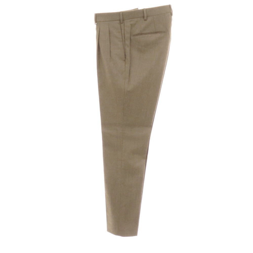 【中古】ベルウィッチ BERWICH ウールカシミヤ ドレススラックスパンツ ブラウン系【 46 】【 状態ランクA 】【 メンズ 】