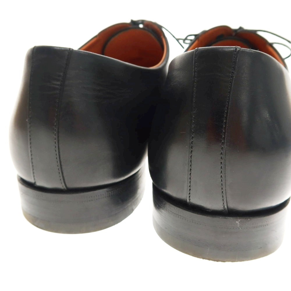 【中古】サントーニ Santoni ストレートチップ ドレスシューズ ブラック【 8 】【 状態ランクB 】【 メンズ 】