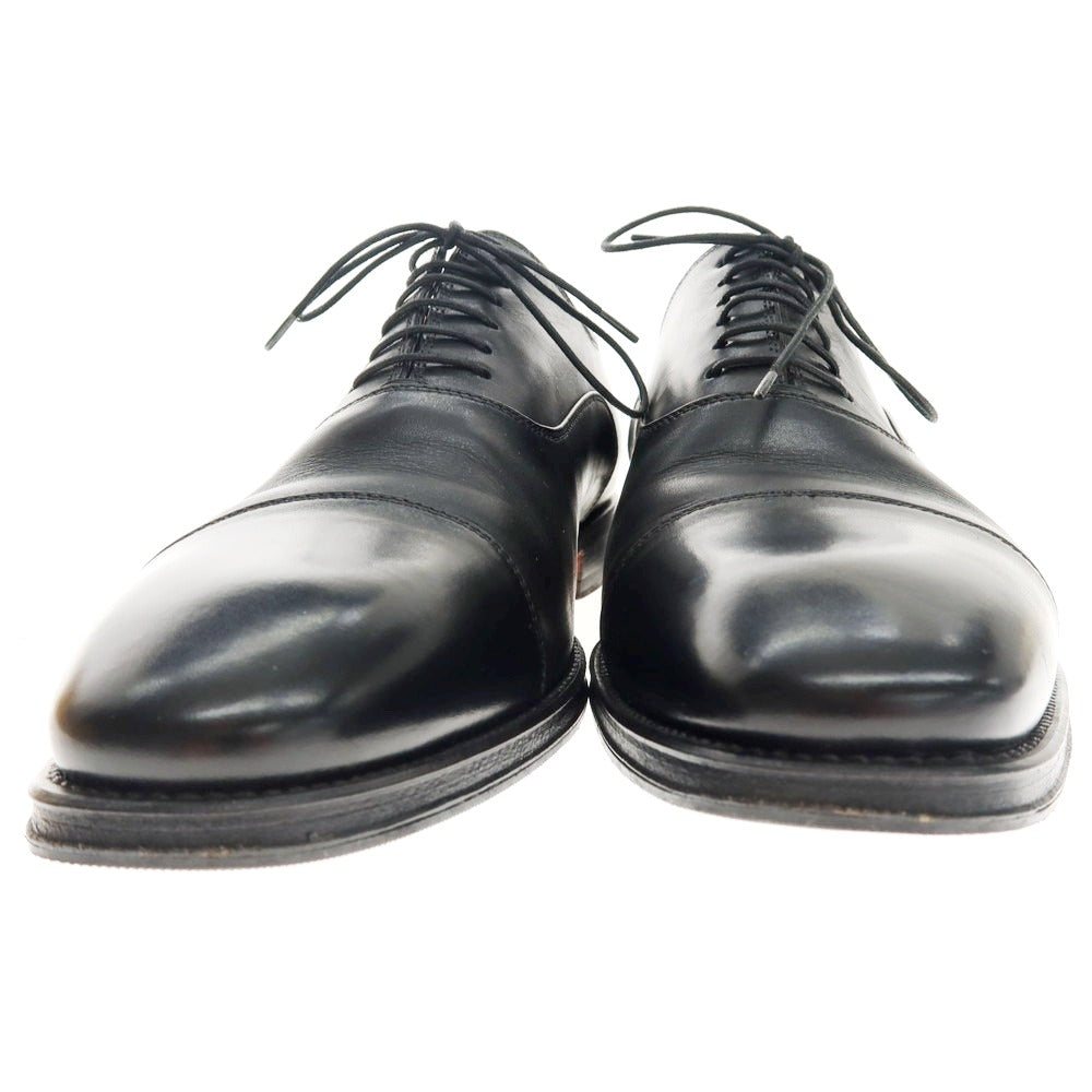 【中古】サントーニ Santoni ストレートチップ ドレスシューズ ブラック【 8 1/2 】【 状態ランクB 】【 メンズ 】