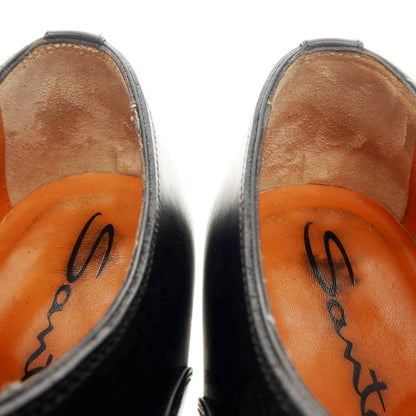 【中古】サントーニ Santoni ストレートチップ ドレスシューズ ブラック【 8 1/2 】【 状態ランクB 】【 メンズ 】