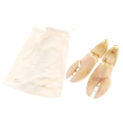 【中古】サントーニ Santoni ブラインドブローグ ドレスシューズ ブラウンxライトグリーン系【 8 】【 状態ランクB 】【 メンズ 】