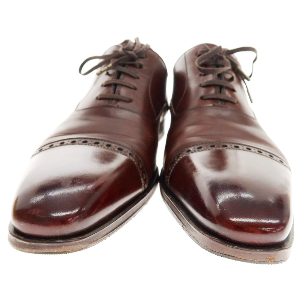 【中古】マグナーニ MAGNANNI ストレートチップ ドレスシューズ ブラウン【 サイズ9 】【 状態ランクB 】【 メンズ 】 [BPD]