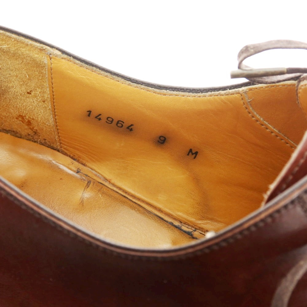 【中古】マグナーニ MAGNANNI ストレートチップ ドレスシューズ ブラウン【 サイズ9 】【 状態ランクB 】【 メンズ 】 [BPD]