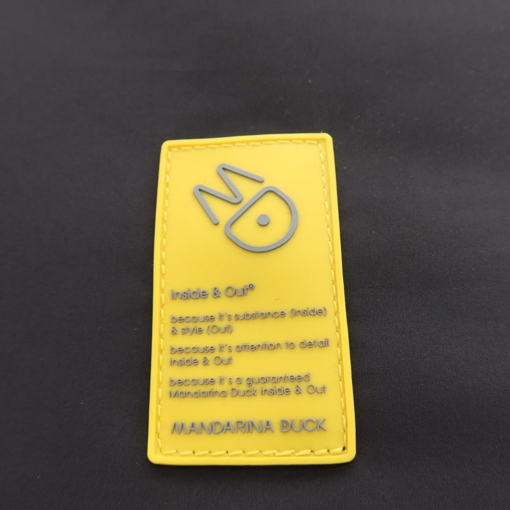 【中古】マンダリナダック MANDARINA DUCK ナイロン キャリーバッグ ブラック【 状態ランクC 】【 メンズ 】